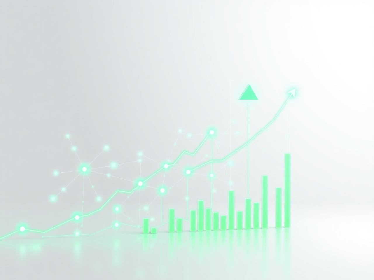AI-powered digital growth visualization