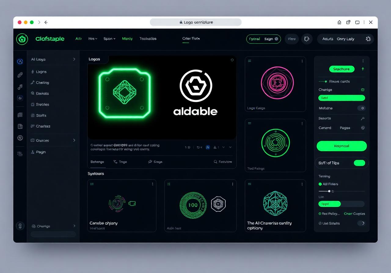 AI-powered design tool interface