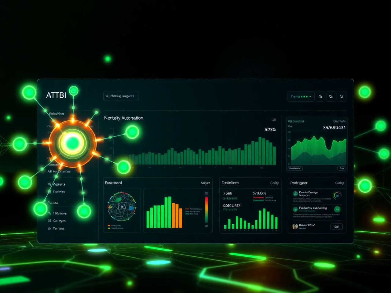 AI marketing automation dashboard