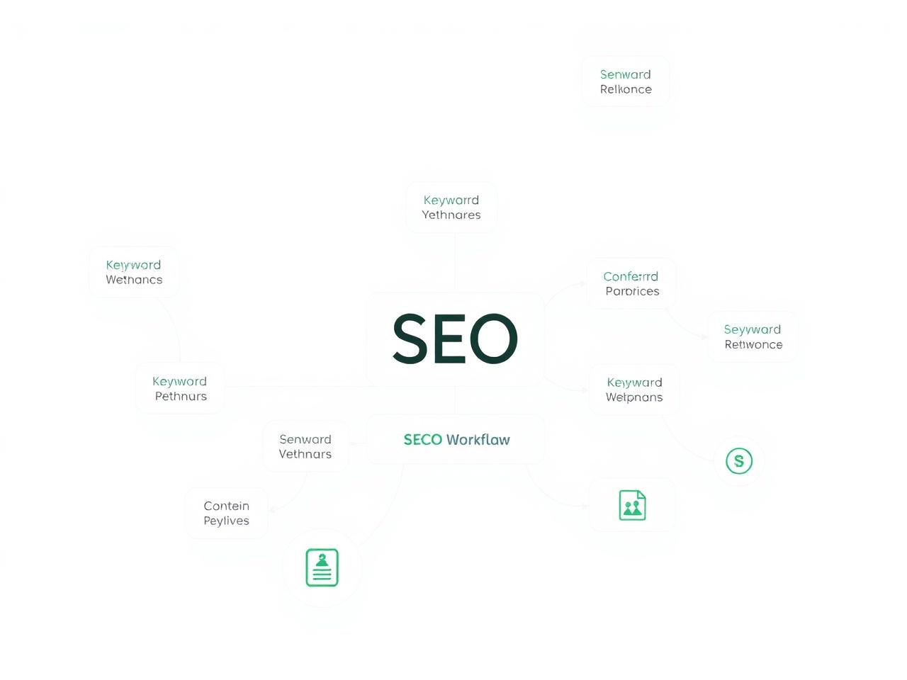 SEO workflow diagram