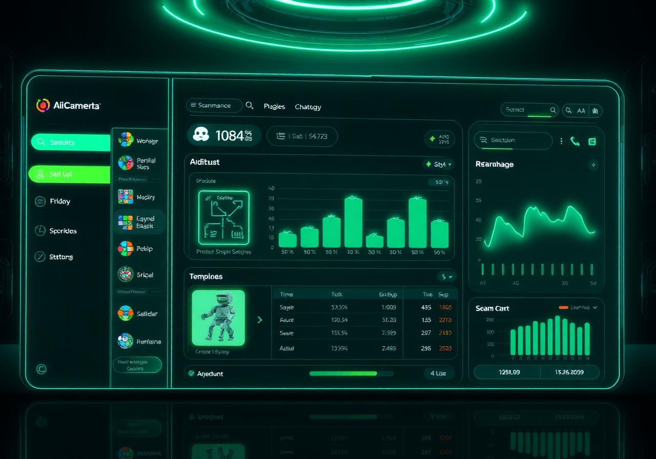 AI-powered e-commerce dashboard
