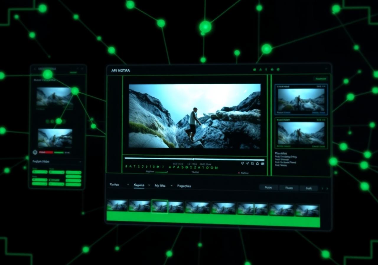 Video editing post-production workflow