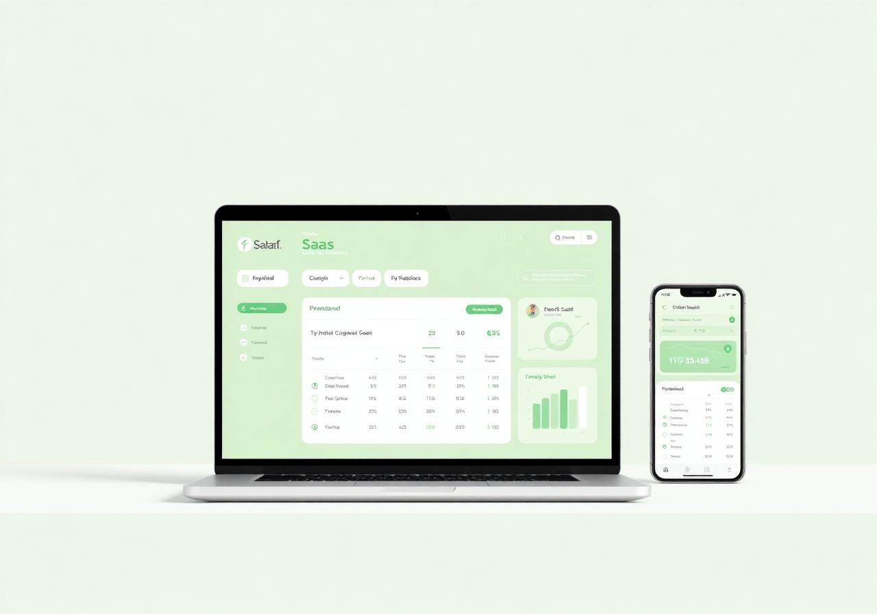 AI-powered modern business website dashboard built by Brand Scale